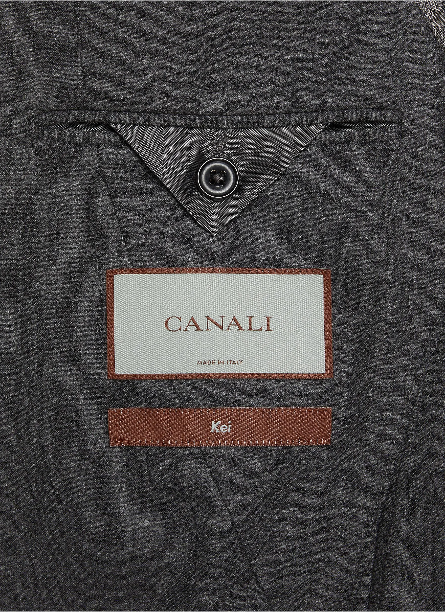 -----------CANALI ---- ------------ ----Notch Lapel Single Breasted Blazer --