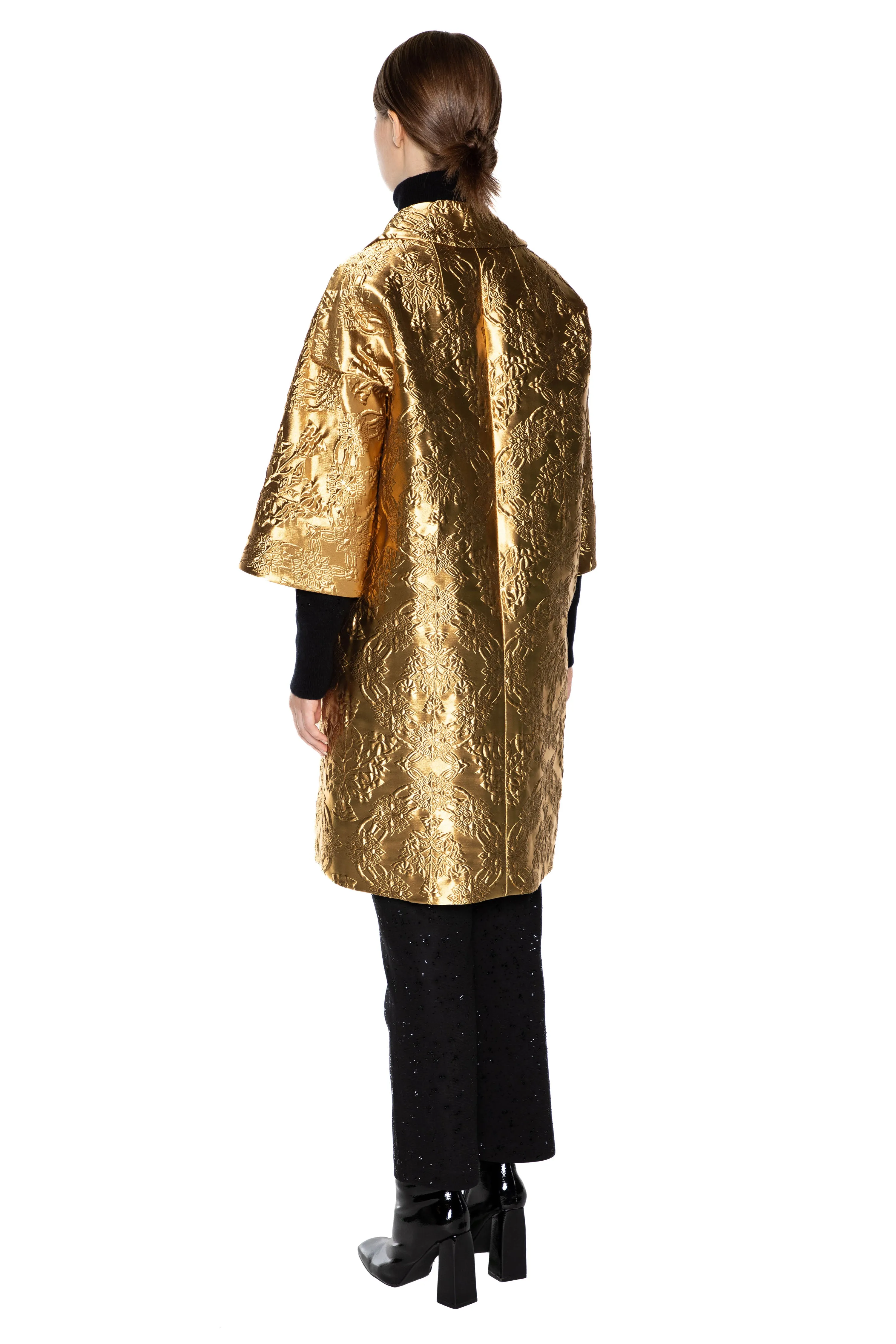 '24 KT' PATCH POCKET COAT