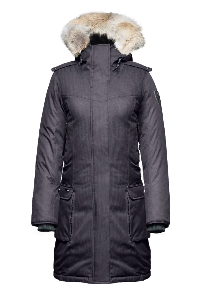 Abby Women's Thigh Length Parka