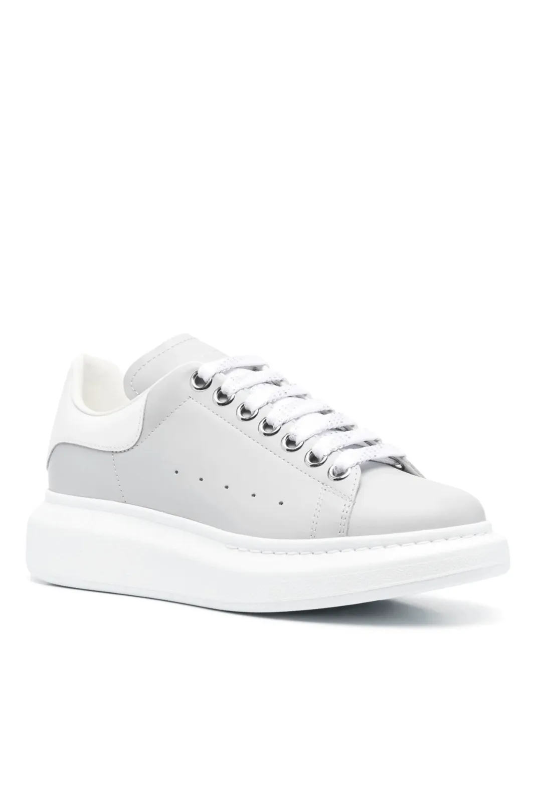 Alexander McQueen Grey Sneakers With Logo