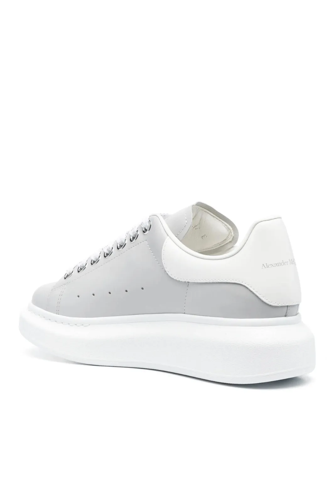 Alexander McQueen Grey Sneakers With Logo