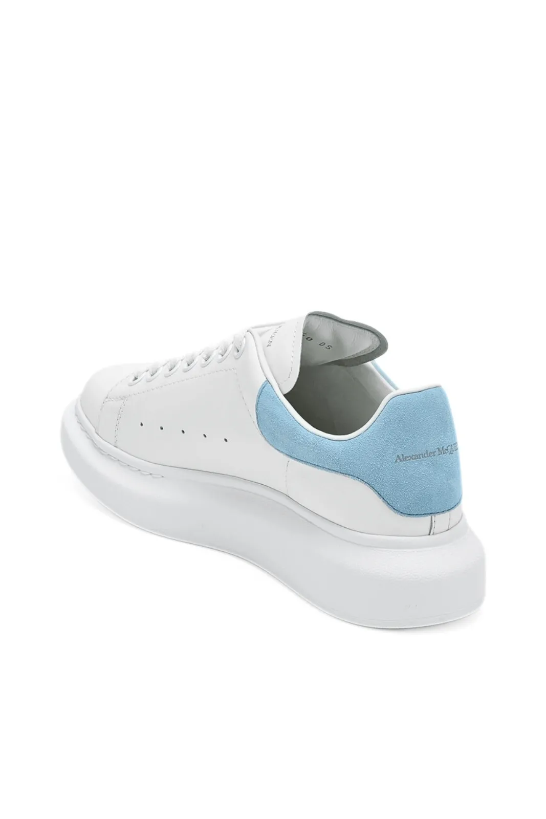 Alexander McQueen Sneakers Women Leather White/Sugar Paper