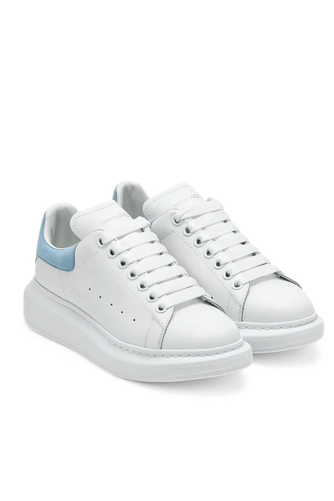 Alexander McQueen Sneakers Women Leather White/Sugar Paper