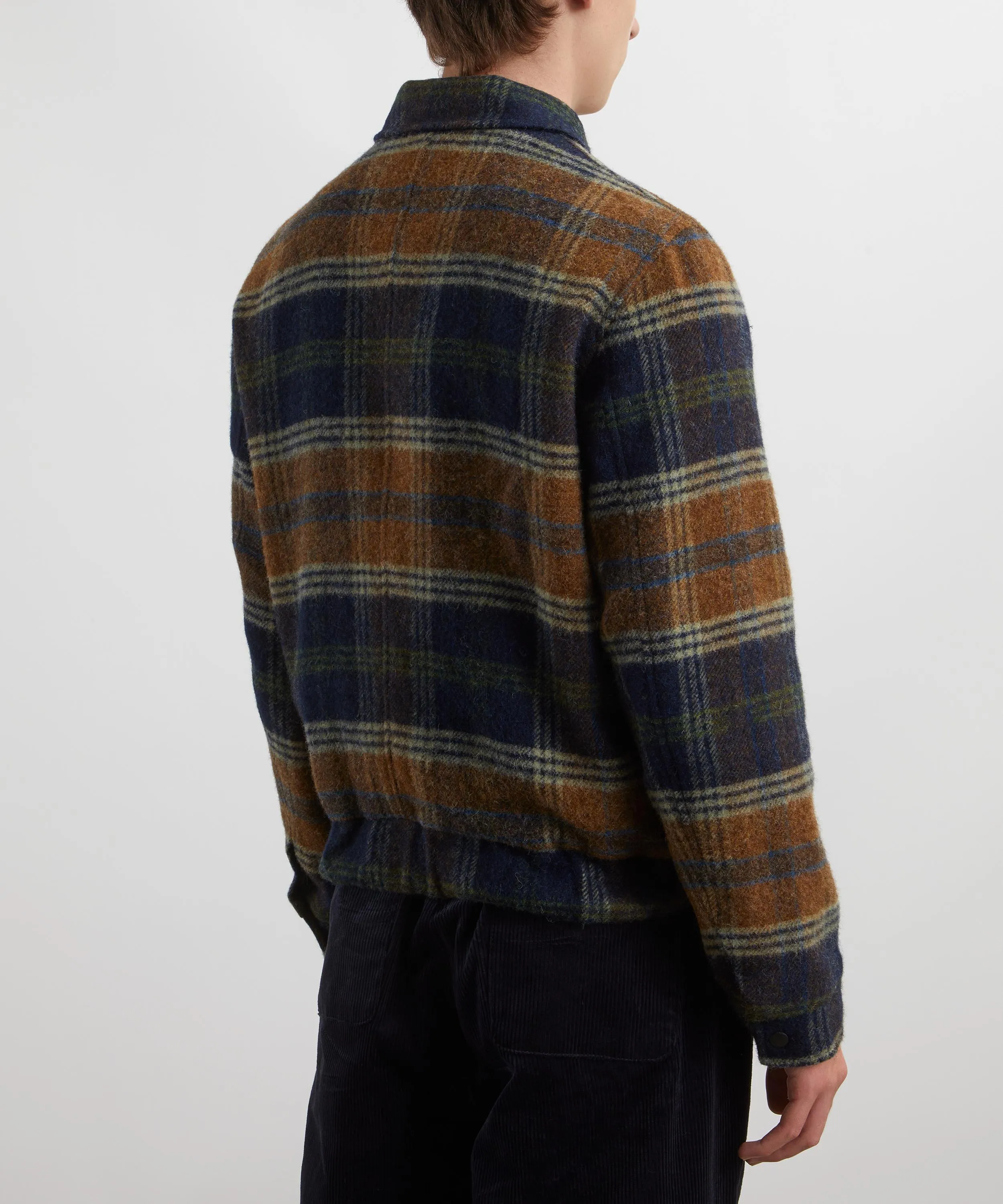 Arlington Checked Bomber Jacket