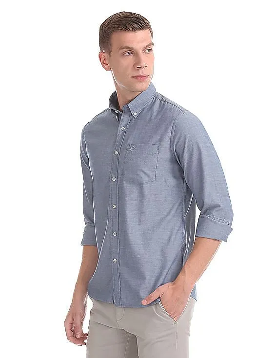 Arrow Sports Slim Fit Button Down Shirt