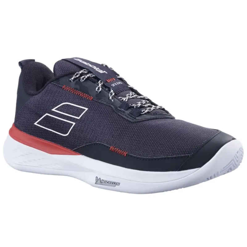 Babolat  SFX Evo Clay Men  Tennis Shoes - Black/Fiesta Red