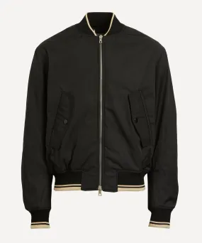 Back Zip Bomber Jacket