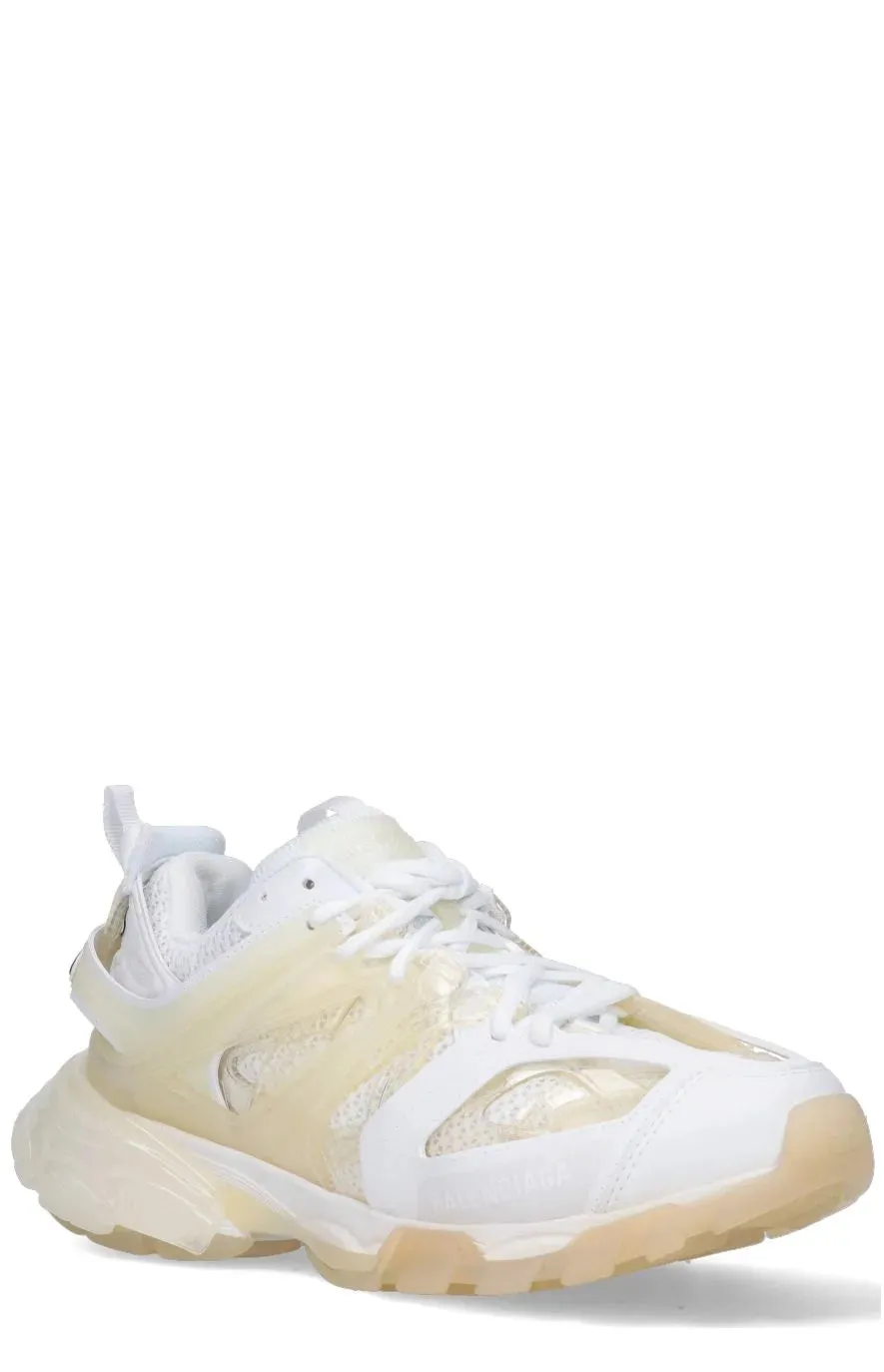 Balenciaga Track Clear Sole White Sneakers