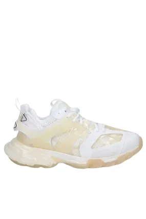 Balenciaga Track Clear Sole White Sneakers