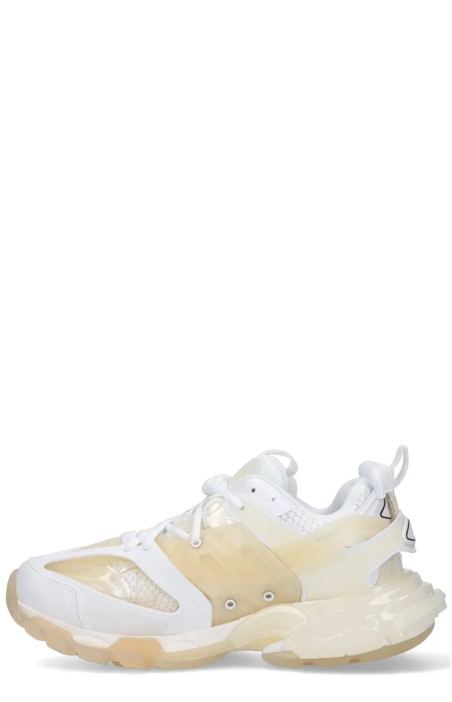 Balenciaga Track Clear Sole White Sneakers