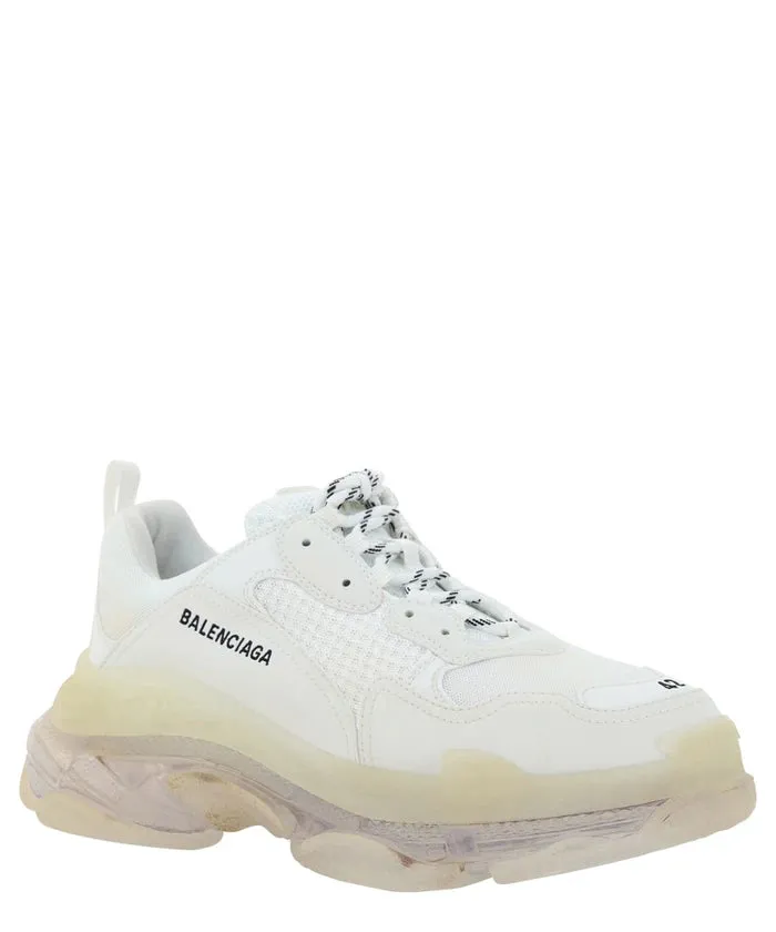 Balenciaga Triple S Clear Sole White low-top sneakers