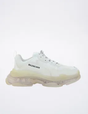 Balenciaga Triple S Clear Sole White low-top sneakers