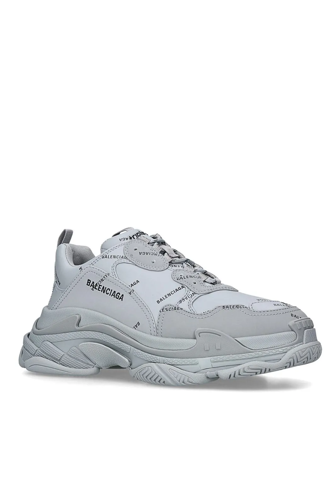 Balenciaga Triple S in Grey Multi logo man sneakers