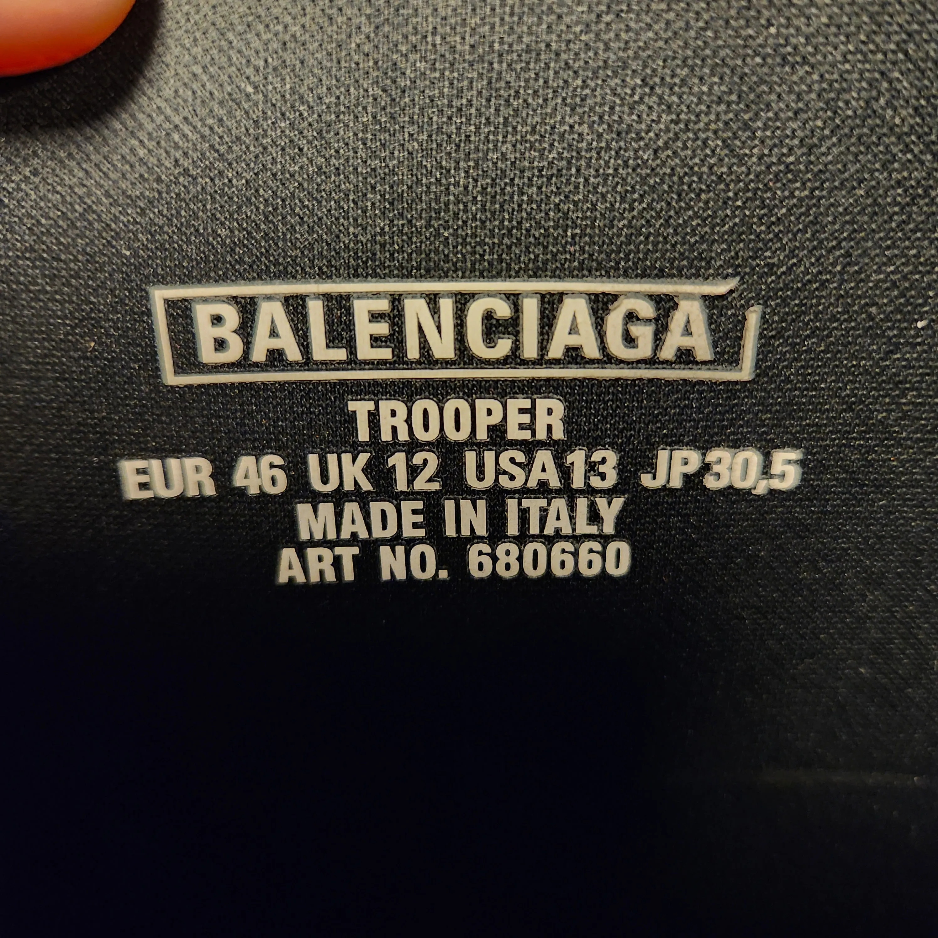 Balenciaga Trooper Boots