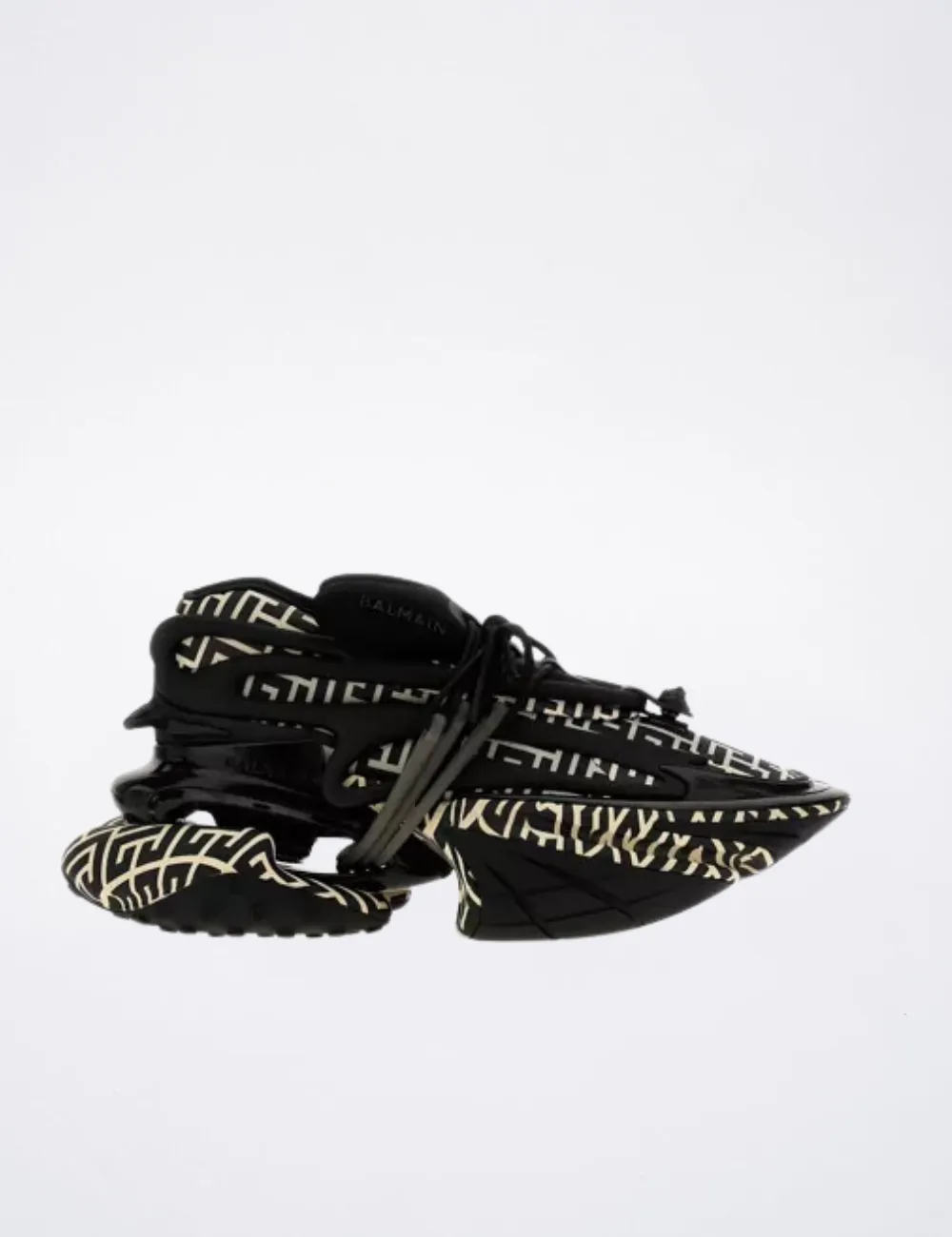 Balmain Unicorn low-top sneakers in Black