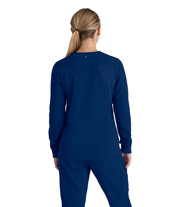 Barco Grey's Anatomy +SpandexStretch GRSW873 Zip Front Jacket