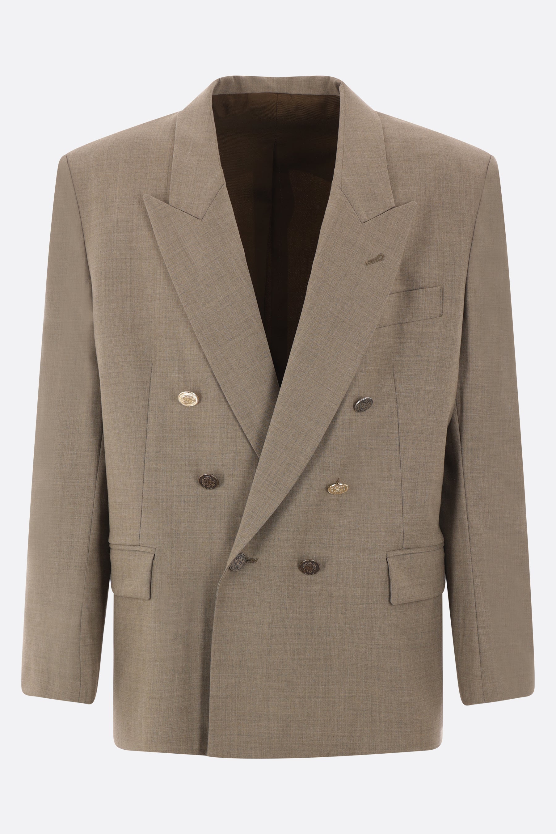 Bebè Doppio Legacy double-breasted wool blend jacket