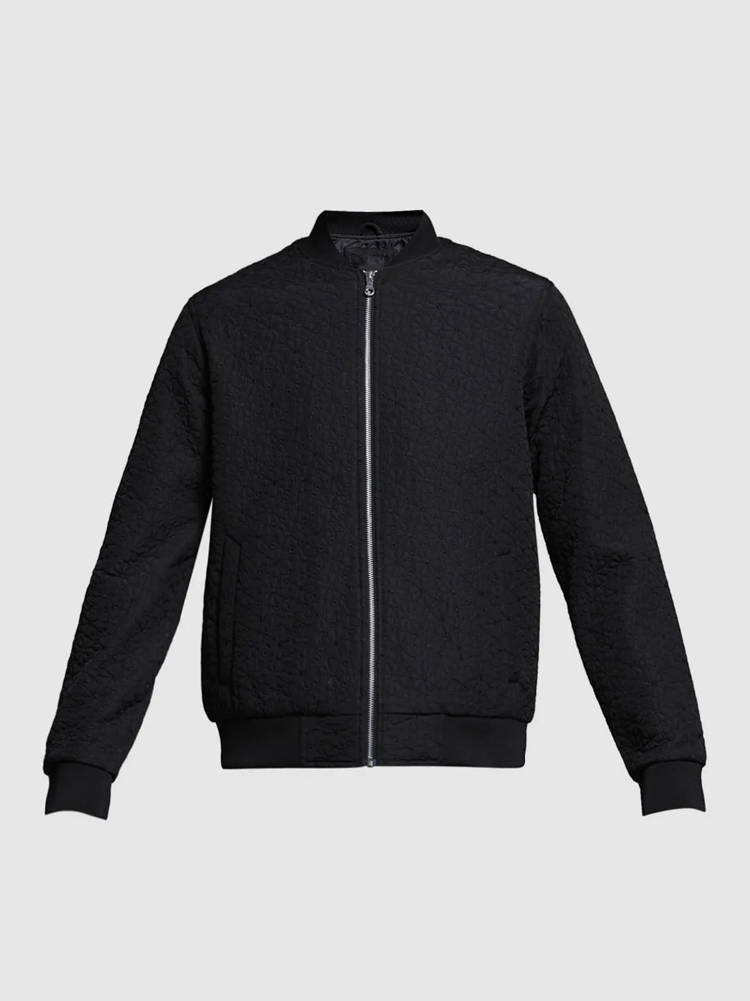 BLACK BOMBER JACKET