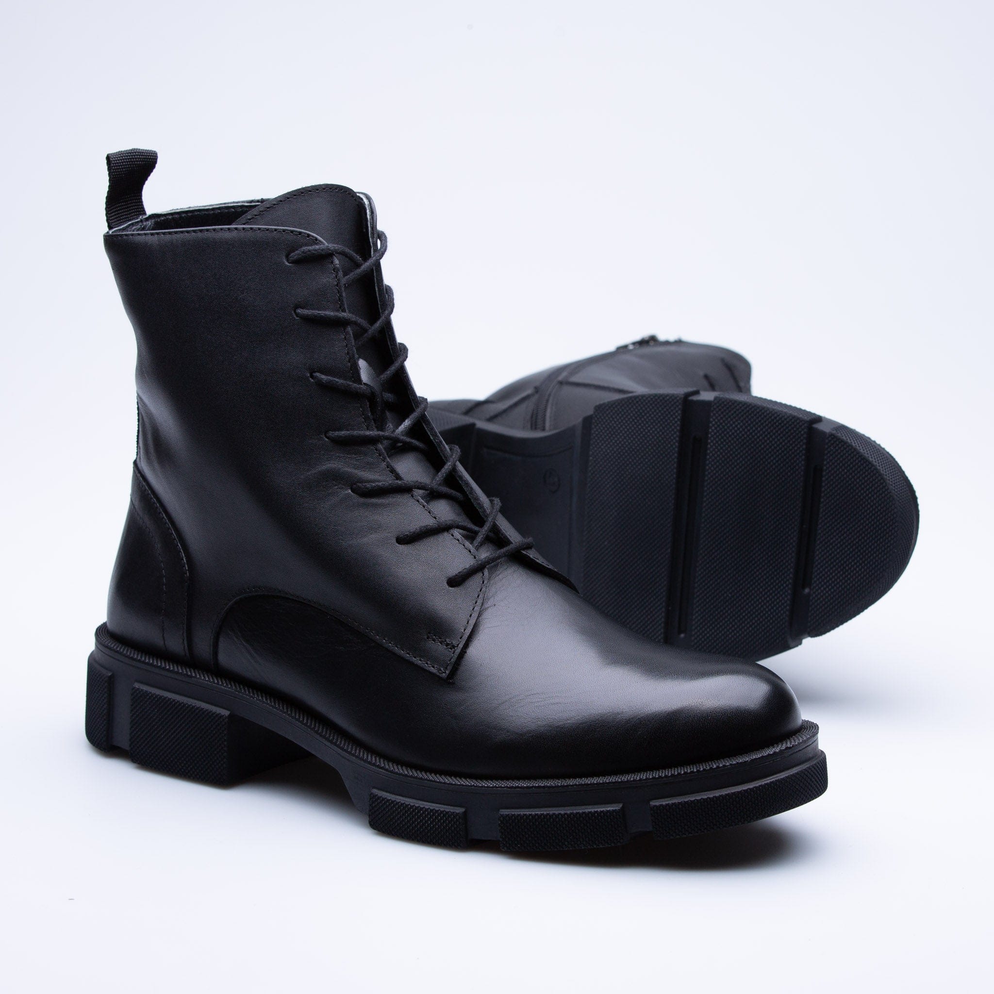 Black Dony Military Boots