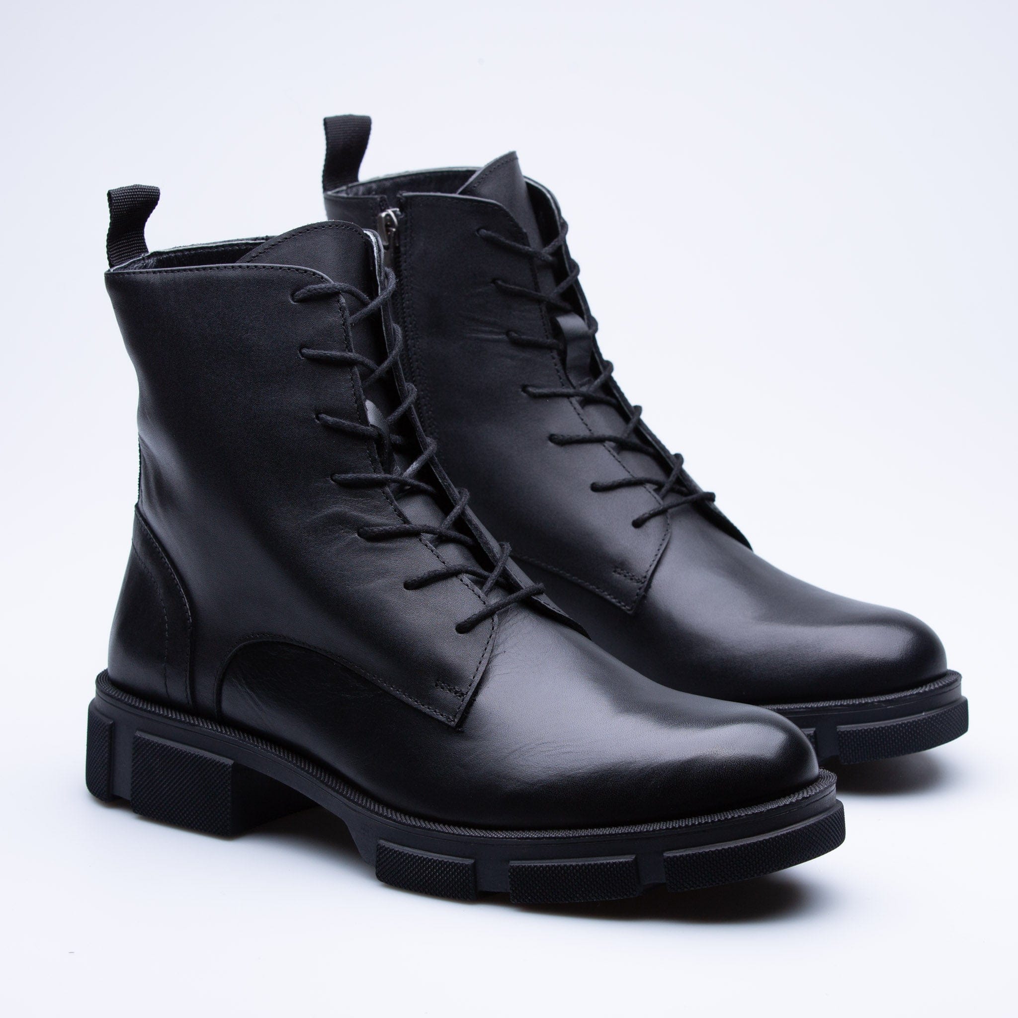 Black Dony Military Boots