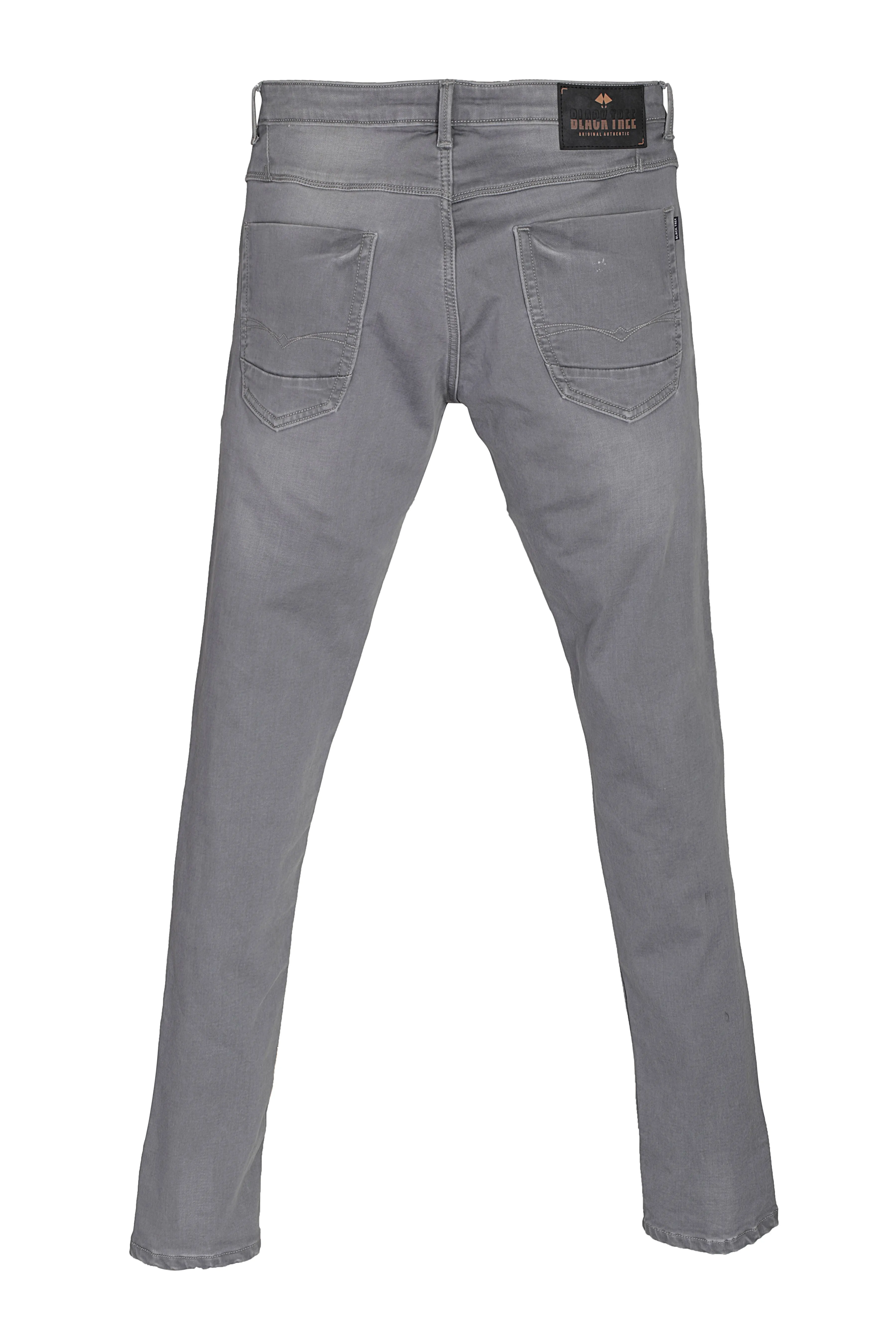 BLACK TREE MEN'S SKINNY FIT GREY STREET STYLE JEANS BT0015.