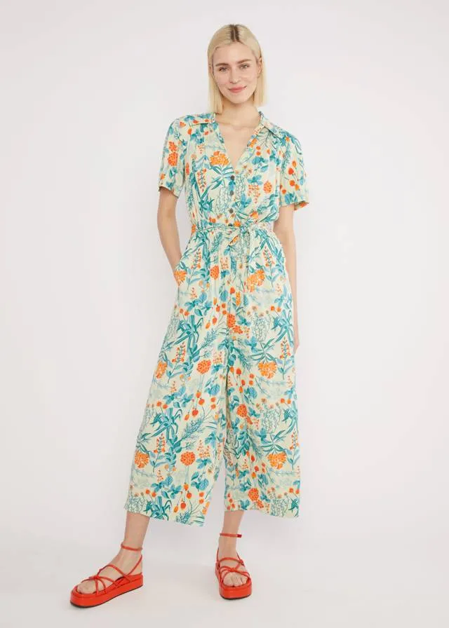 Blutsgeschwister Botanical Delight Charming Steps Culotte Jumpsuit