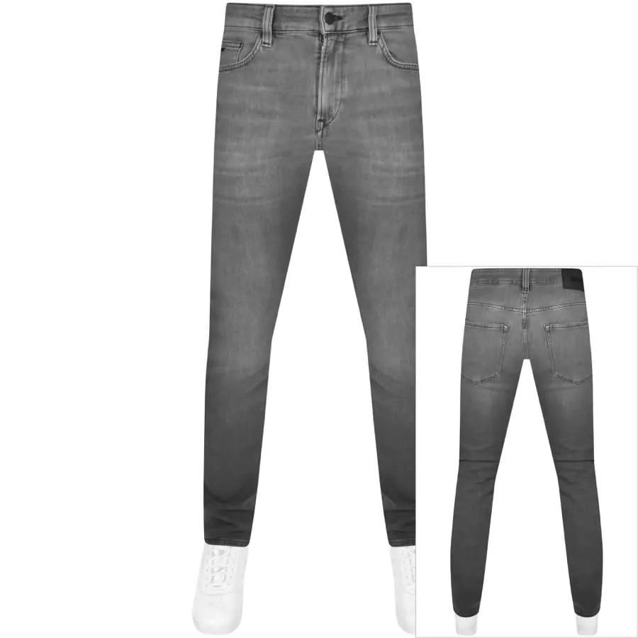 BOSS Delaware 3 Slim Fit Jeans Grey