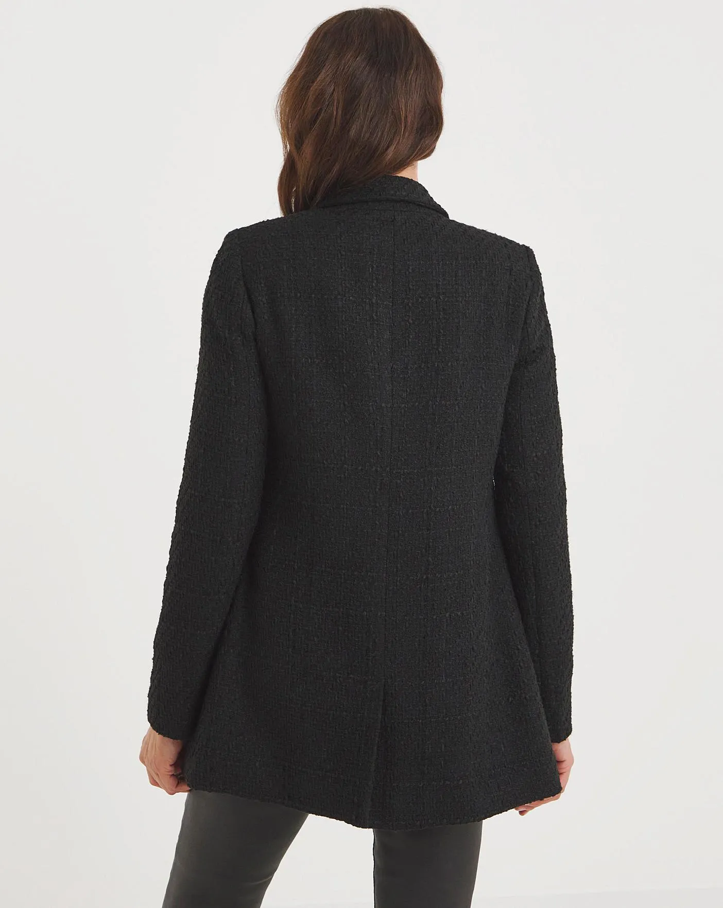 Boucle Double Breasted Blazer