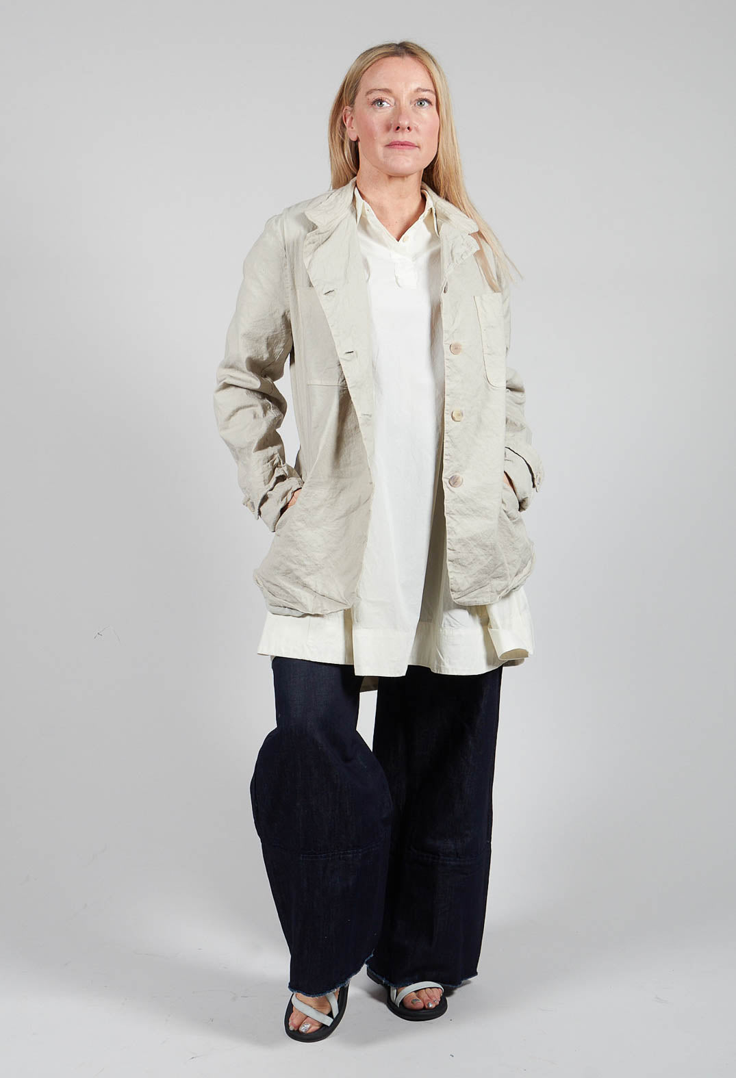 Boxy Jacket in Stagno