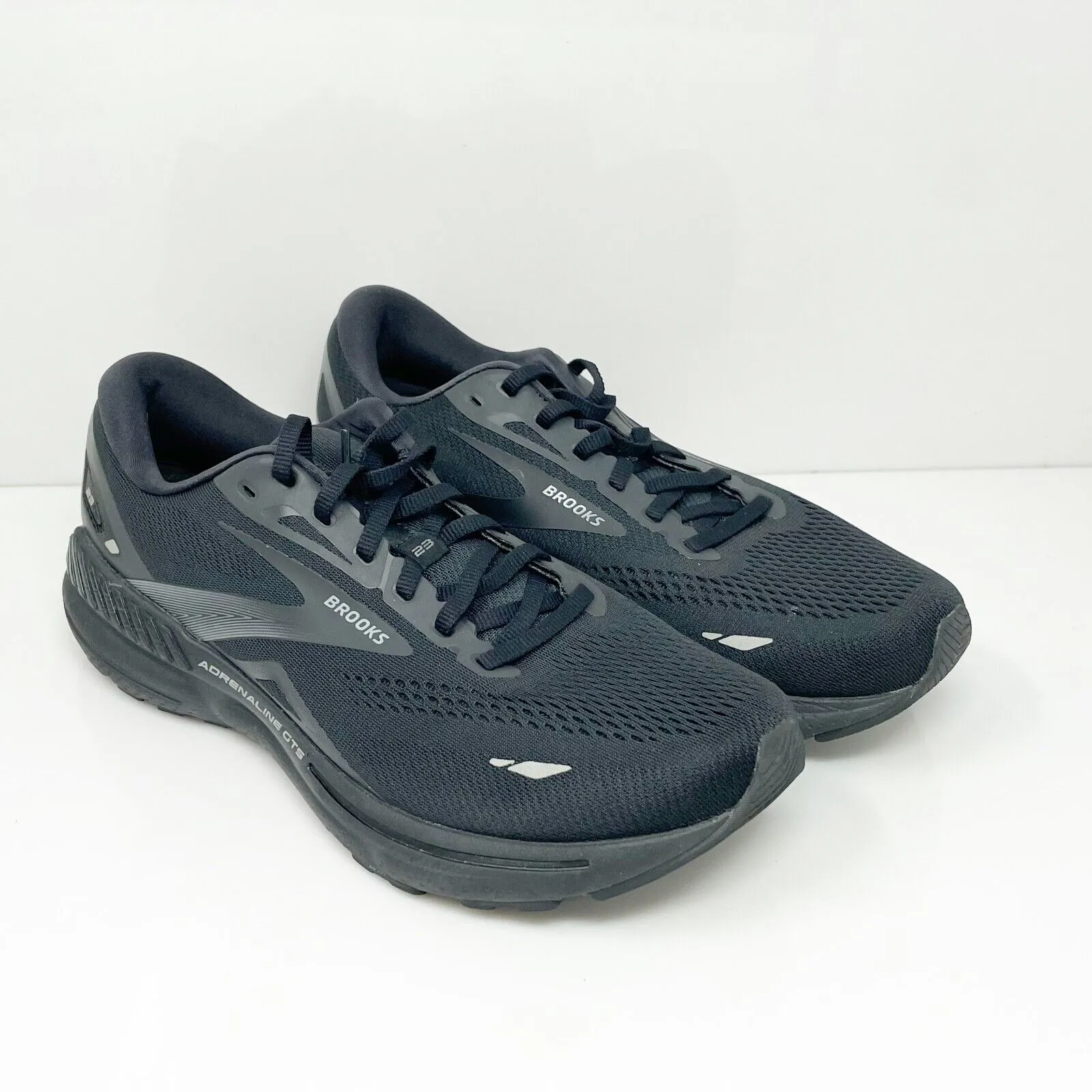 Brooks Mens Adrenaline GTS 23 1103912E020 Black Running Shoes Sneakers Sz 10 2E