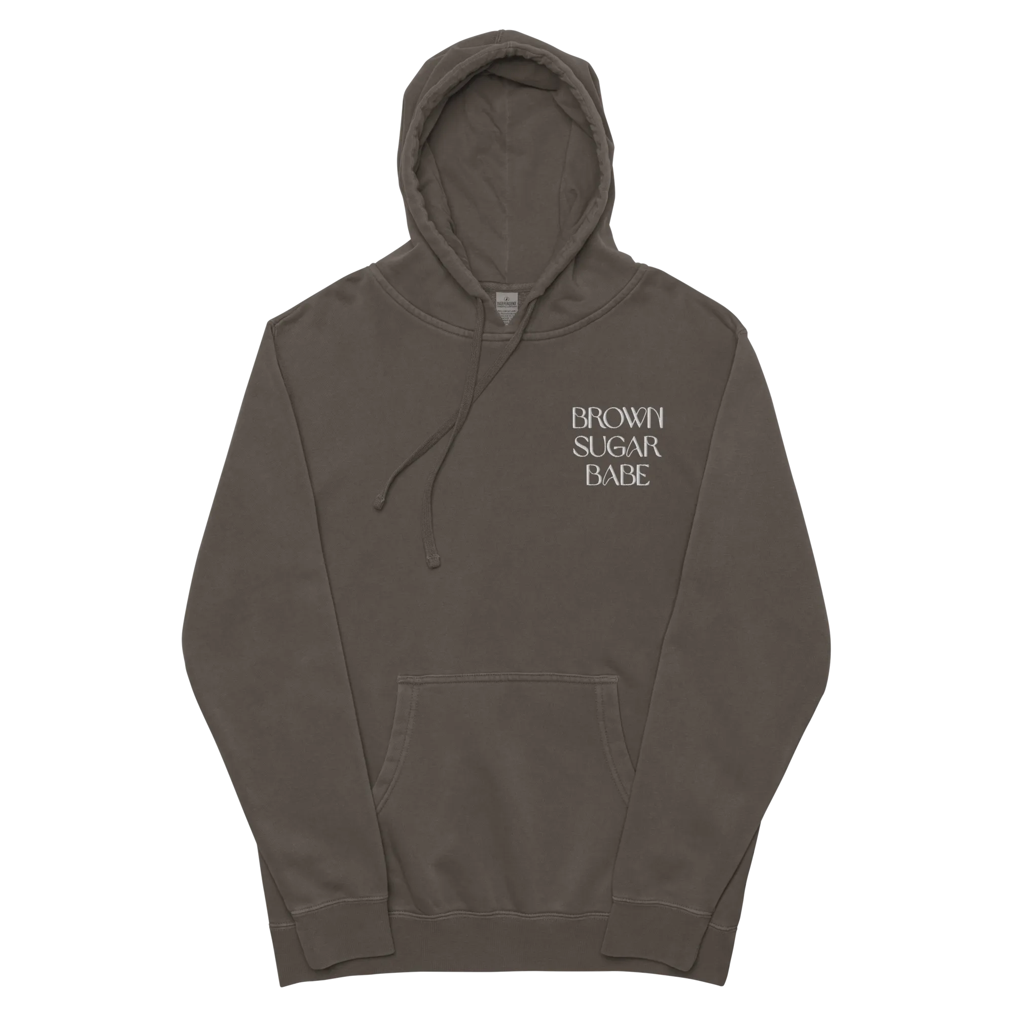 Brown Sugar Babe Pigment-Dyed Hoodie