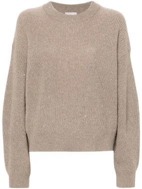 Brunello Cucinelli Sweaters Beige