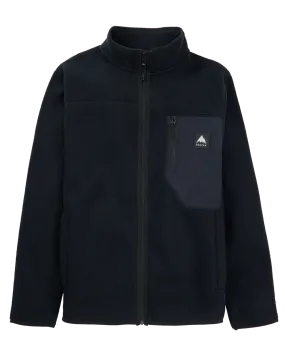 Burton Men's Cinder Full-Zip Fleece - True Black