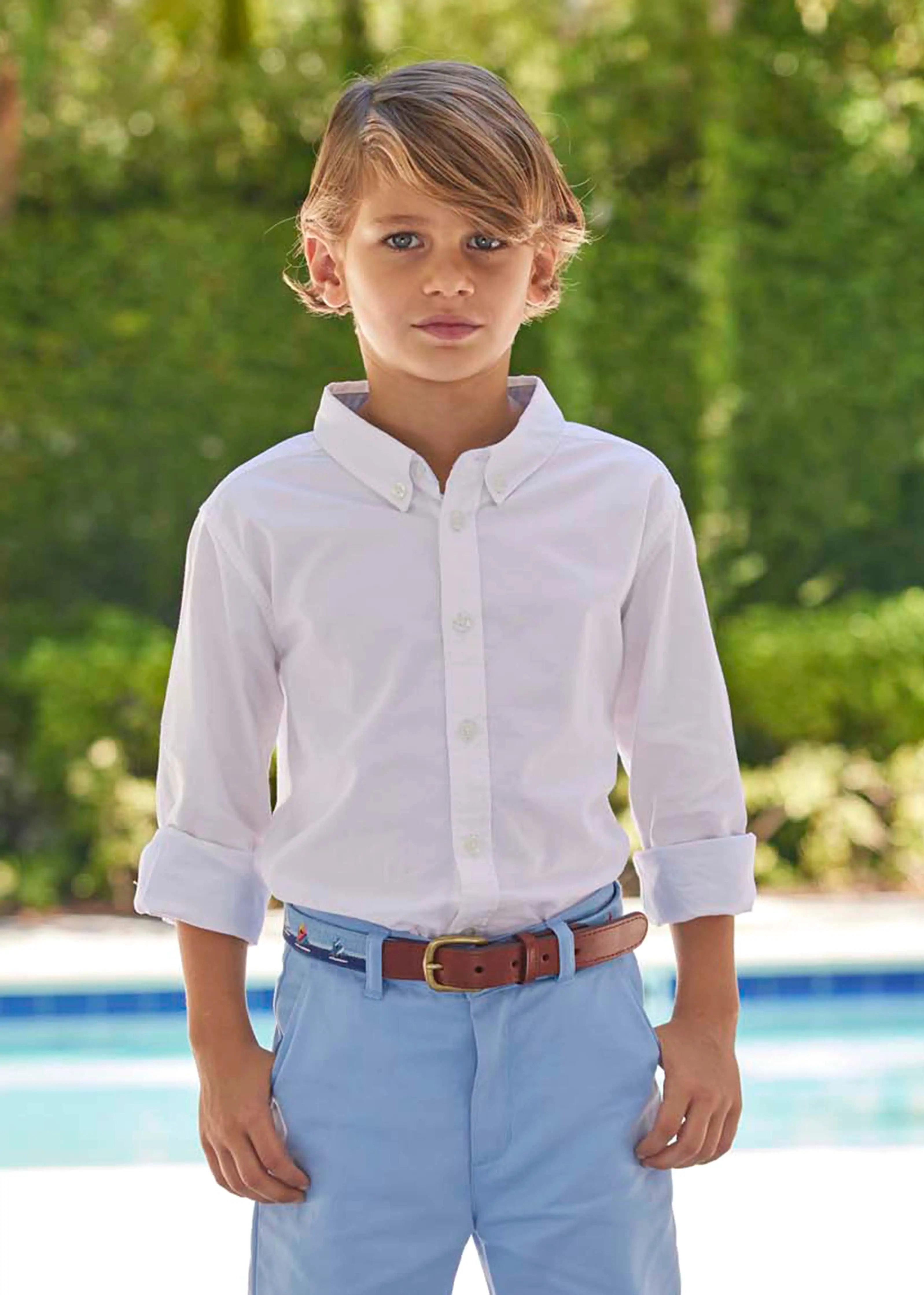 Button Down Shirt - White Oxford