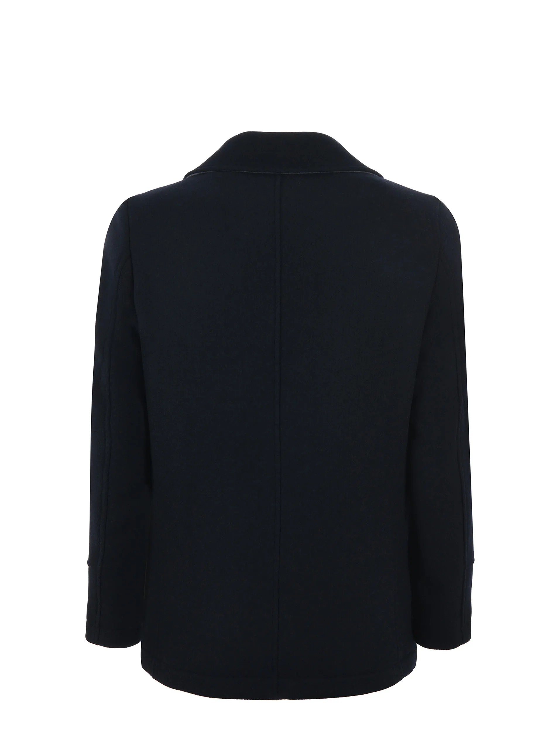 CAMPLIN Camplin Peacoat in wool blend