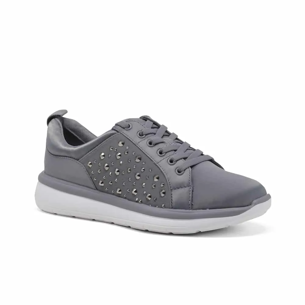 CLARKS Ezera Ave Grey Interest Sneaker