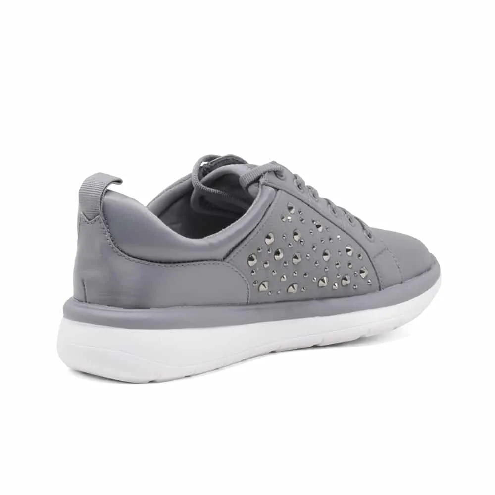 CLARKS Ezera Ave Grey Interest Sneaker