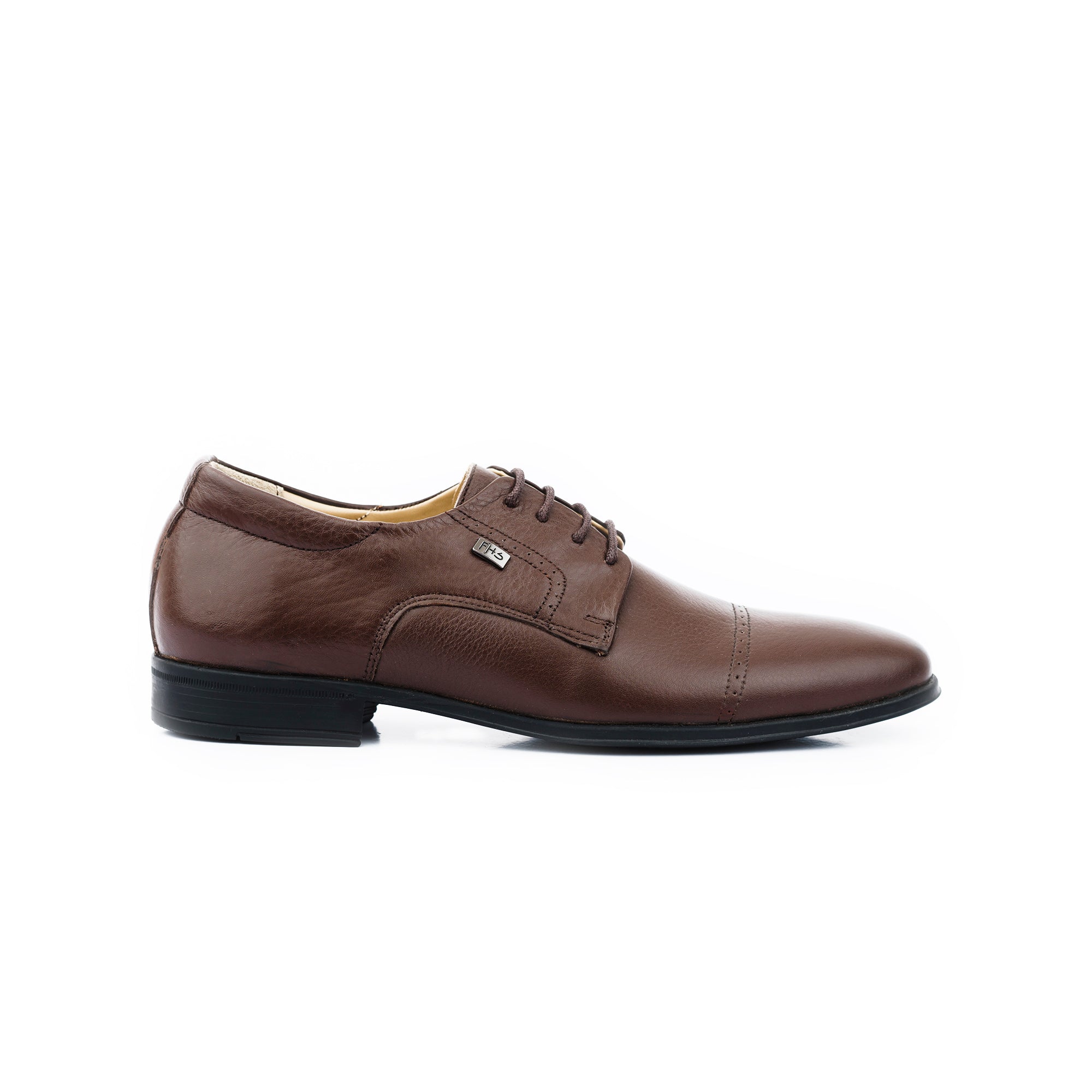 Classy Leather Derbies - Brown