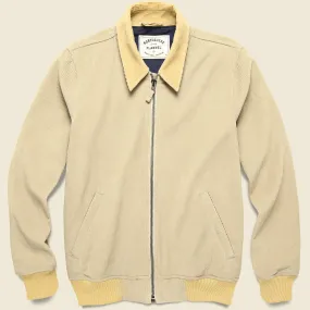 Corduroy Bomber Jacket - Sand