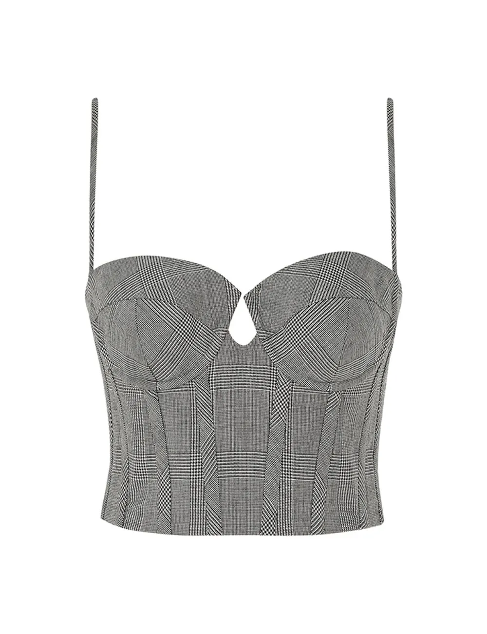 Crush Check Bustier