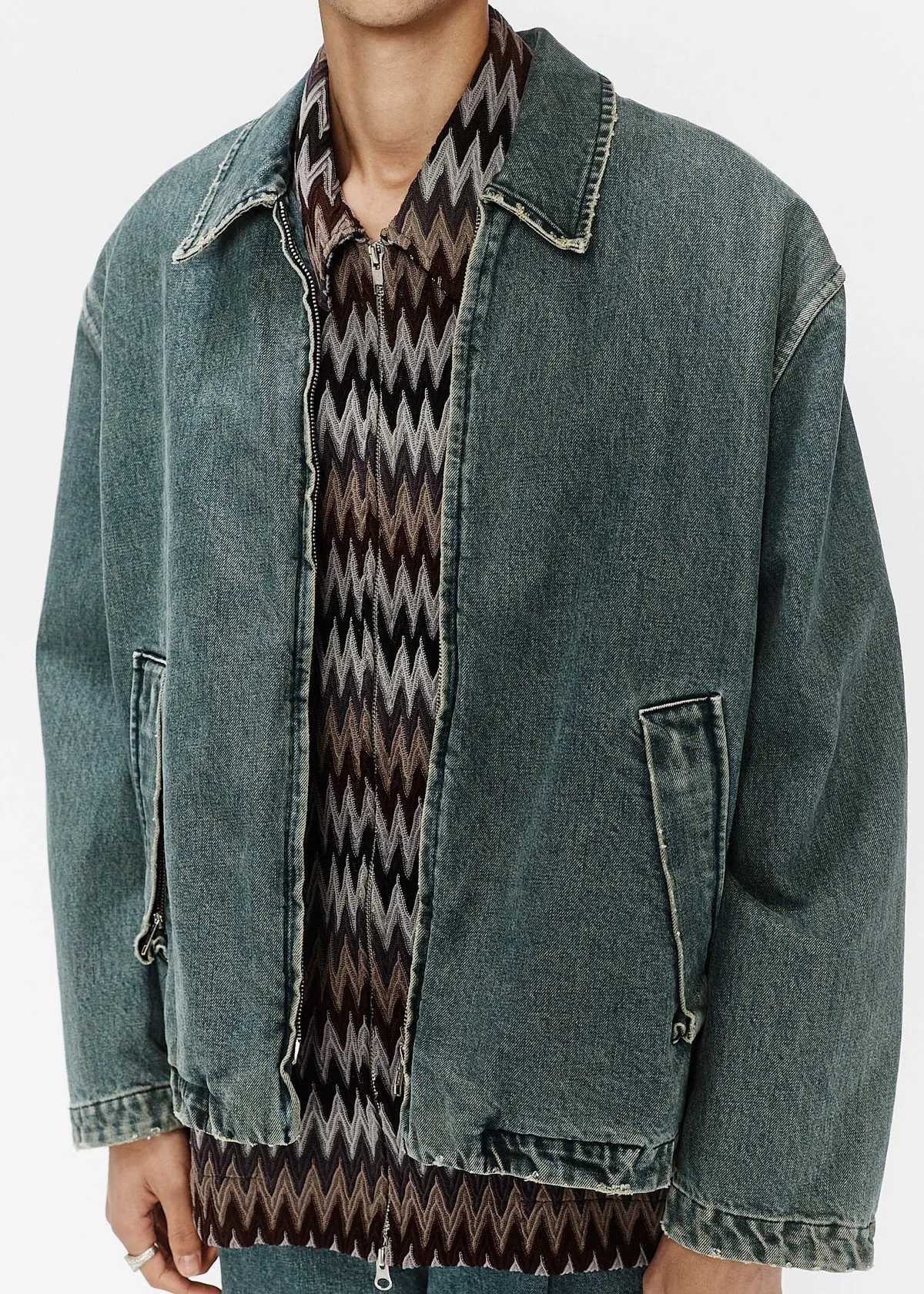 Denim Jacket - Faded Blue