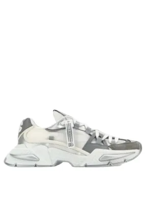 Dolce& Gabbana Two-tone leather and nylon Airmaster sneakers