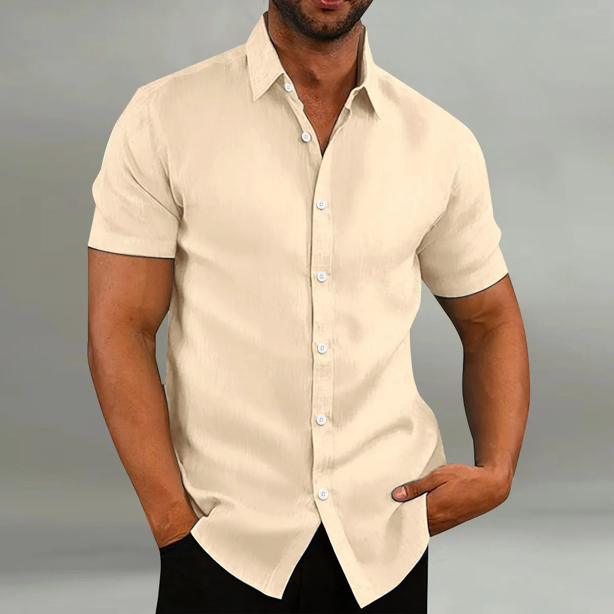 Essential  Button-Down Shirt