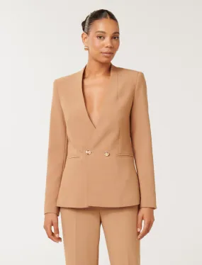 EverNew Taylor Double-Breasted Blazer