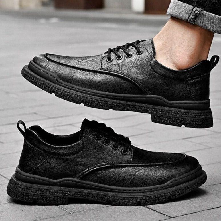 FC156 Hard-Wearing PU Leather Men's Casual Shoes