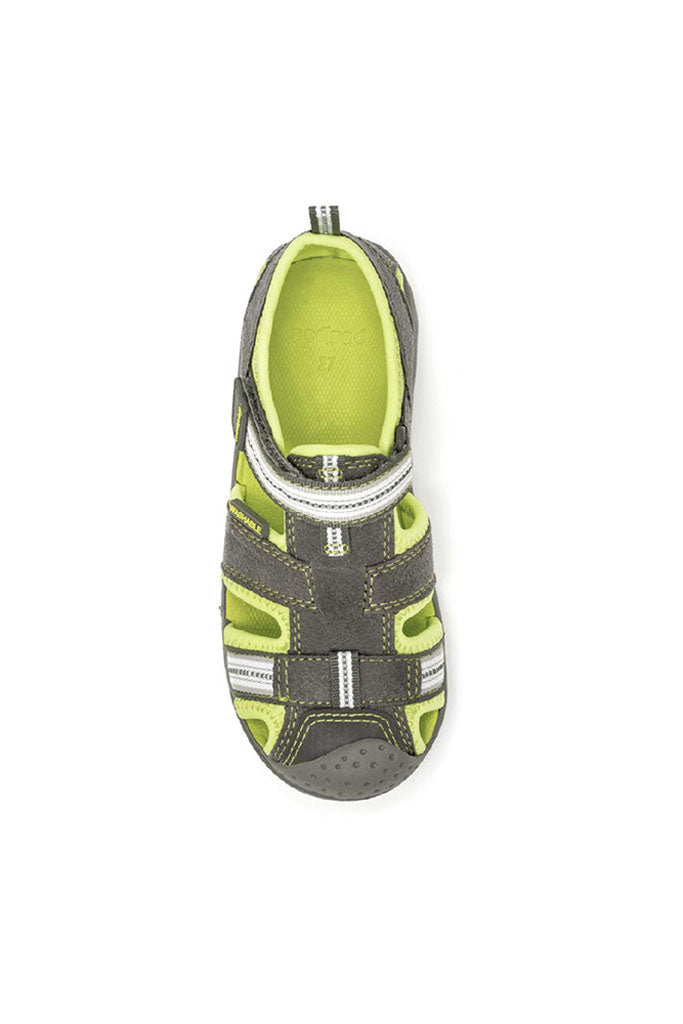 Flex Sahara Grey Lime Adventure Sandals