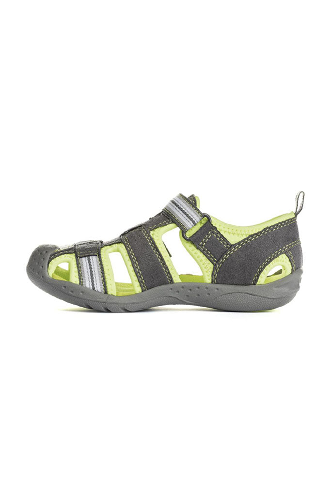 Flex Sahara Grey Lime Adventure Sandals