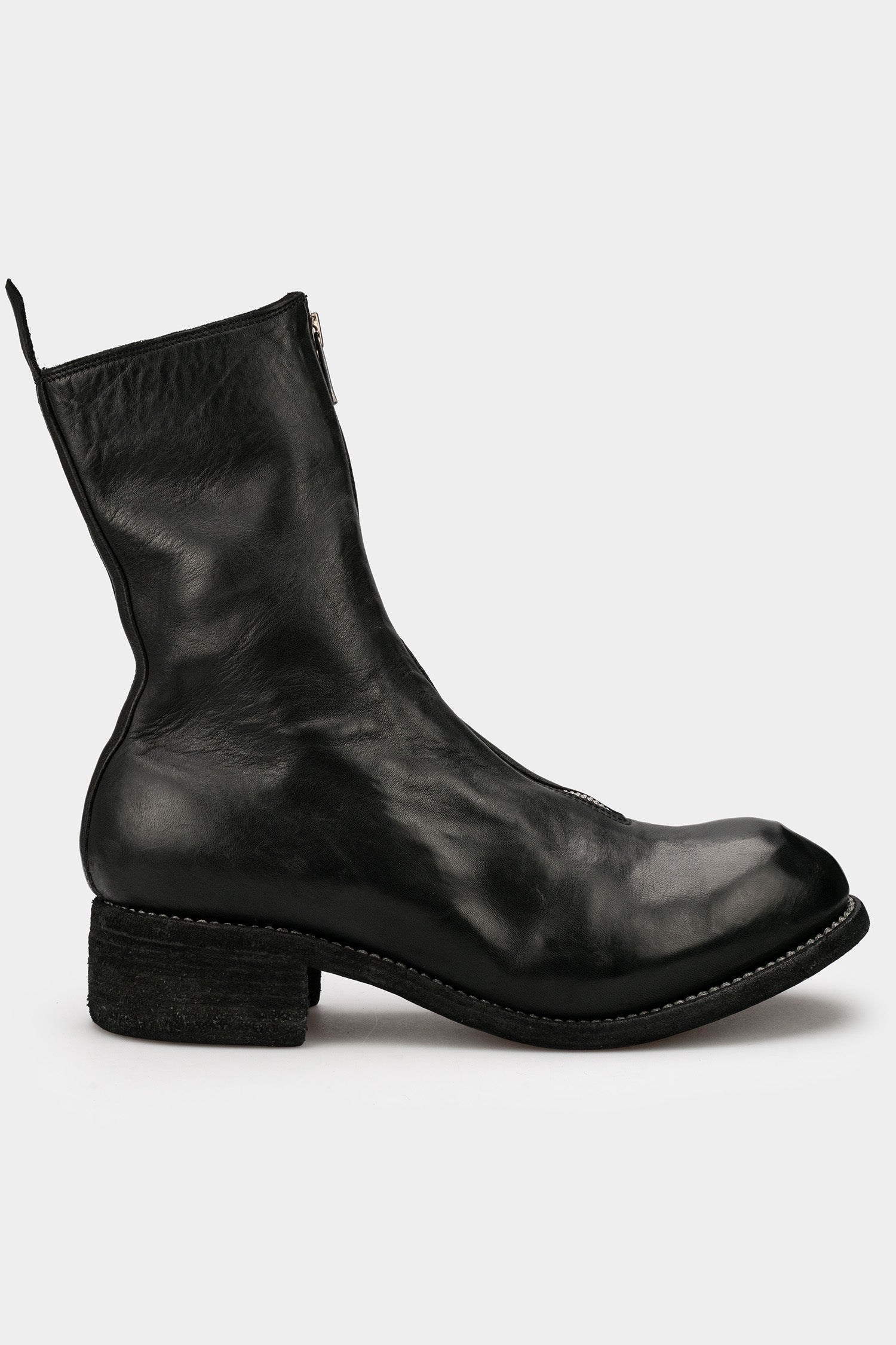 Front zip high top boots | PL2