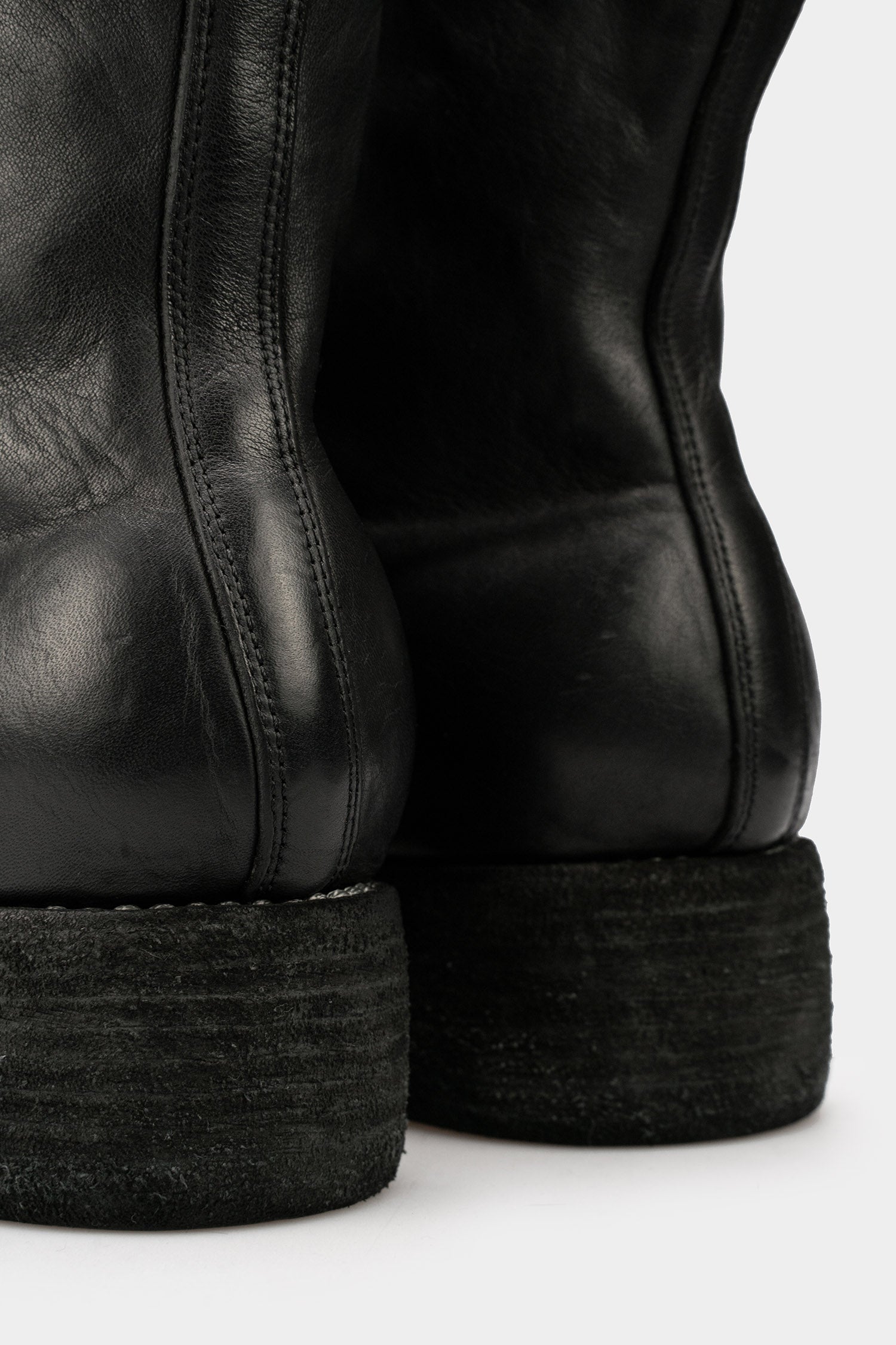 Front zip high top boots | PL2