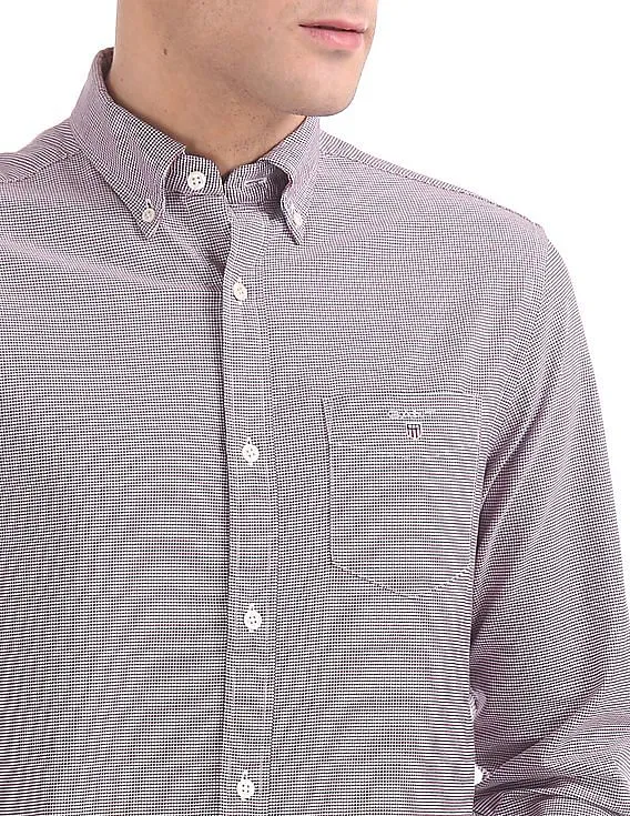 Gant The Oxford Houndstooth Regular Button Down Shirt